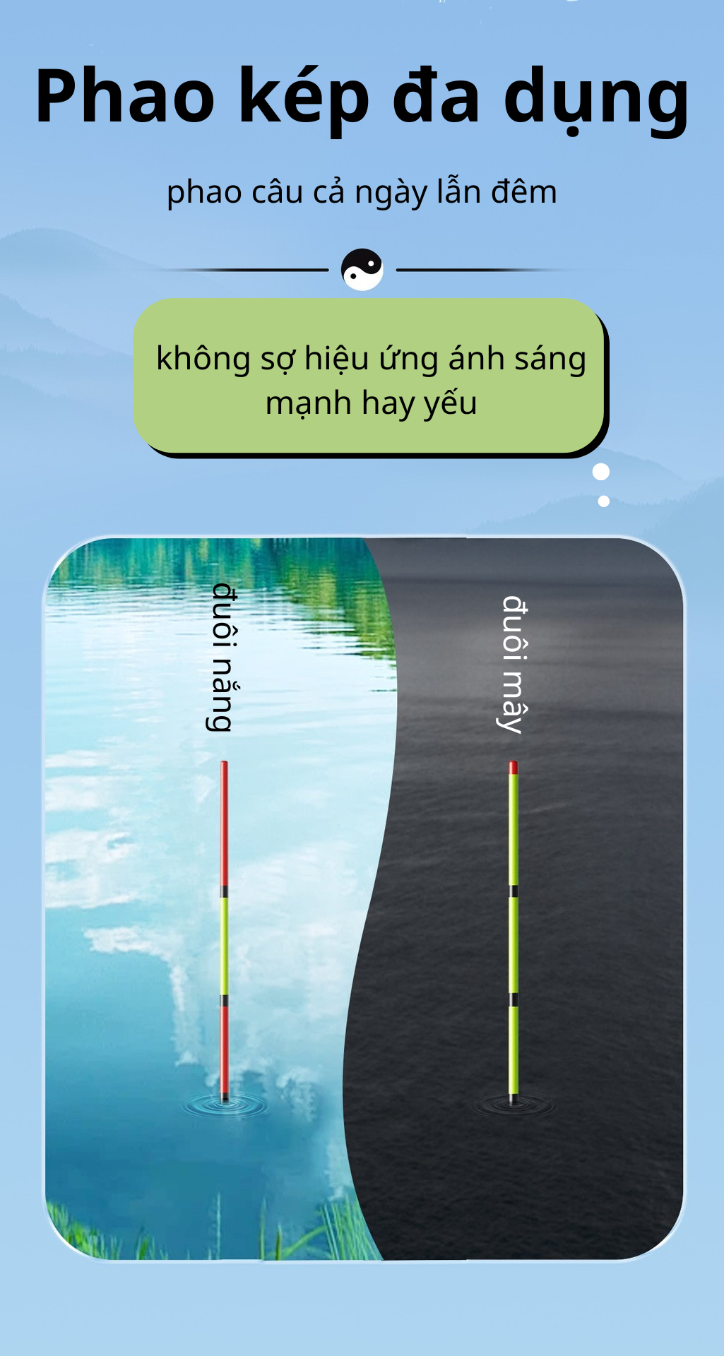 Phao câu cá Phoenix đuôi kép cao cấp - Ảnh 6