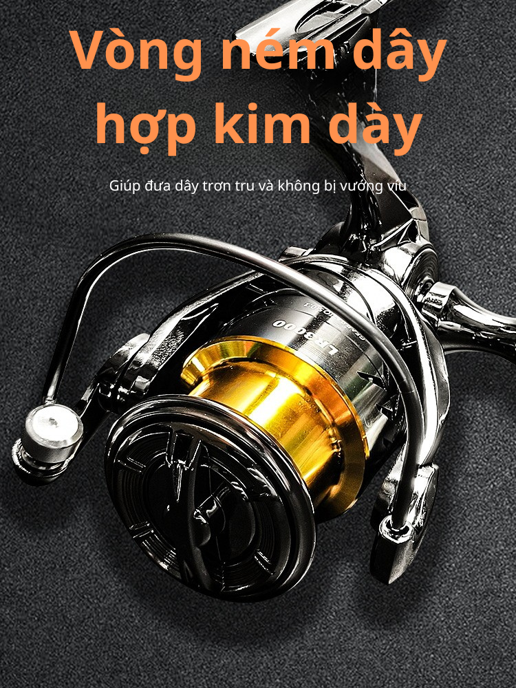 Máy Câu Cá Kim Loại Stella Cao Cấp - Ảnh 3