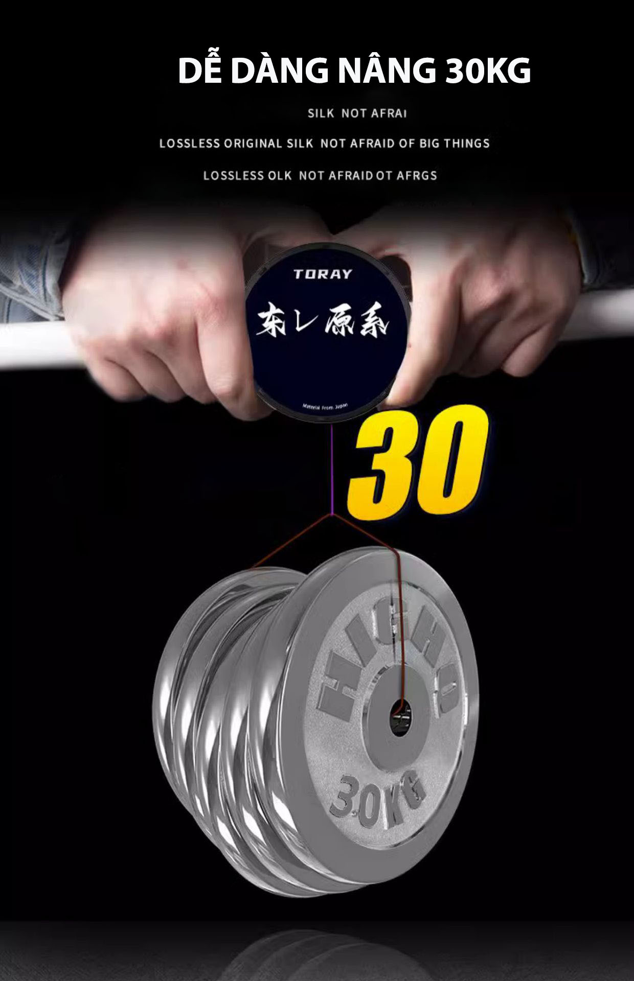 Dây Câu Toray Nhật Bản Cao Cấp - Ảnh 5