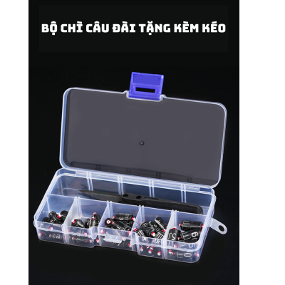 Hộp 50 Viên Chì Câu Đài Tặng Kèm - Ảnh 3