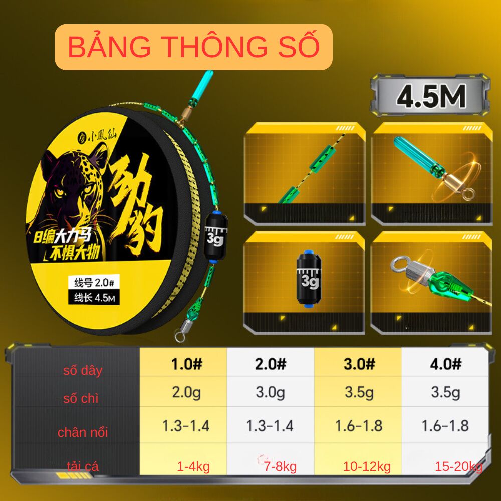 Trục Săn Hàng PE-X64 Buộc Sẵn - Ảnh 3