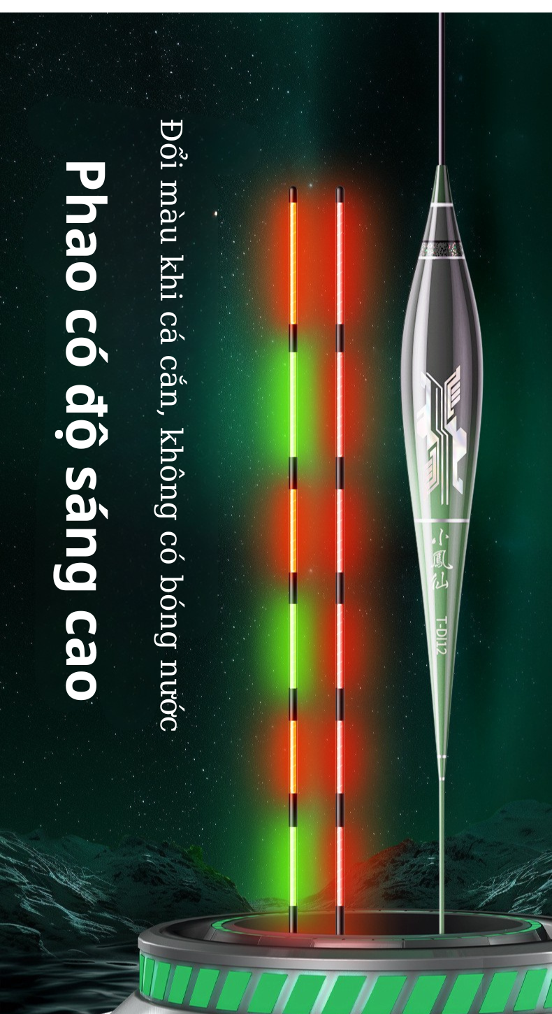 Phao Cảm Biến Đổi Màu Linxiang Cao Cấp