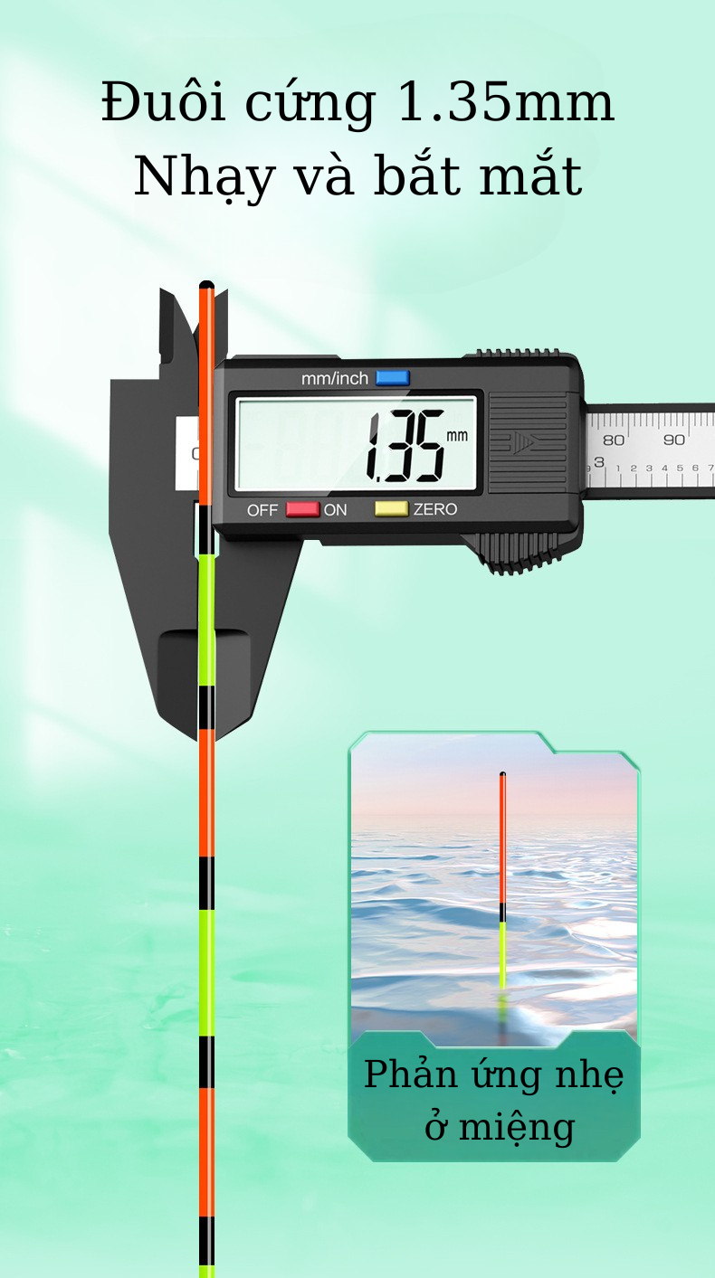 Phao Cảm Biến Đổi Màu Linxiang Cao Cấp - Ảnh 4