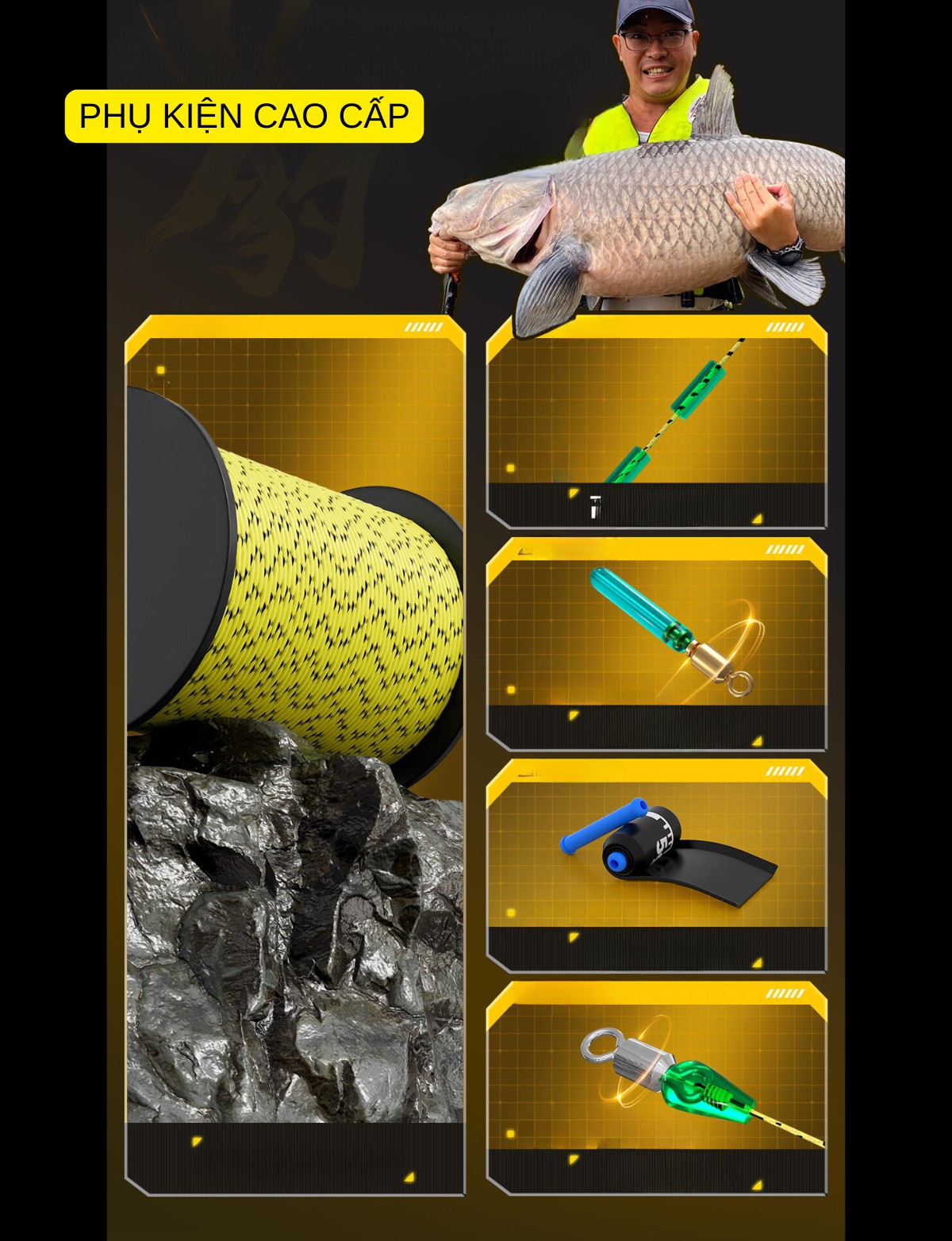 Trục Săn Hàng PE-X64 Buộc Sẵn - Ảnh 9