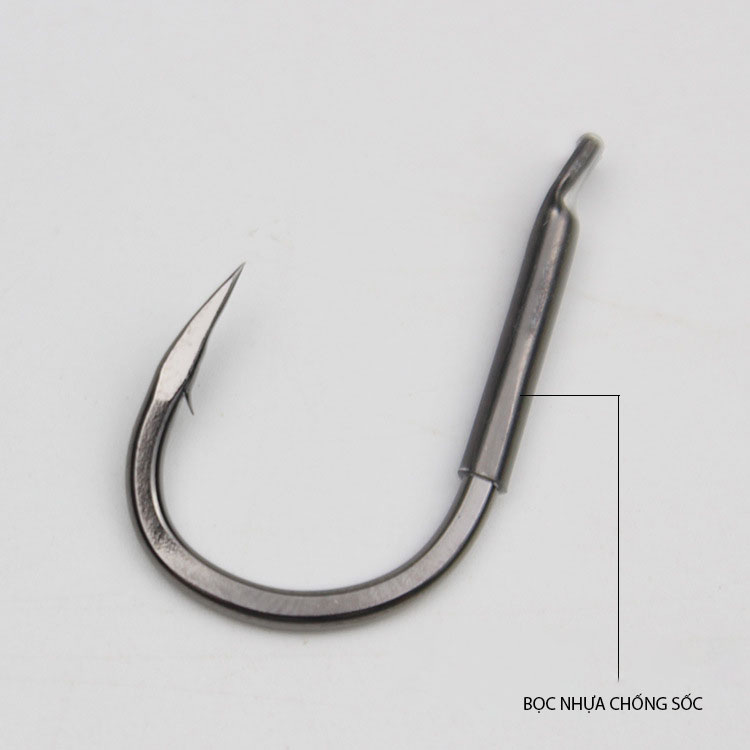 Lưỡi Câu Săn Hàng Bọc Silicon Chống Sốc