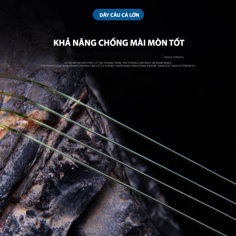 DÂY CÂU GERMAN CÂU CÁ LỚN CUỘN 100M - Ảnh 3