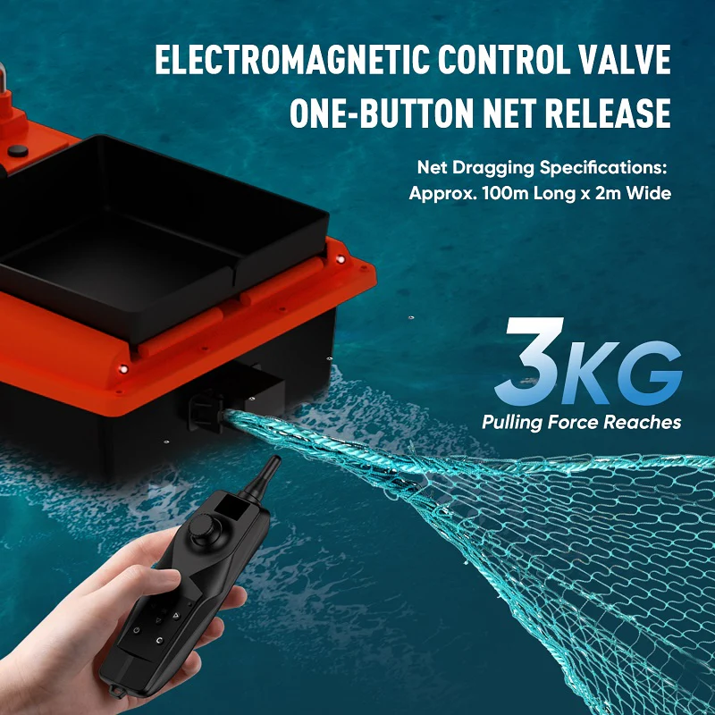 Thuyền Xả Mồi Câu Cá Từ Xa D80 - Ảnh 7