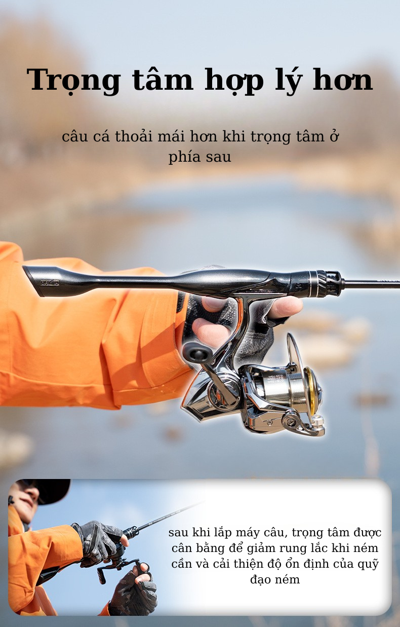 Cần Câu Lure Samurai Cao Cấ - Ảnh 3