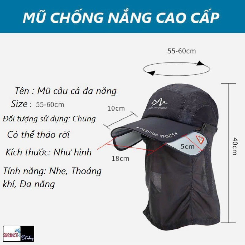 Mũ Lưỡi Trai Nam Nữ LVXINGZHE Outdoor Thoáng Khí, Thoải Mái, Chống Nắng Hoàn Hảo - Ảnh 12