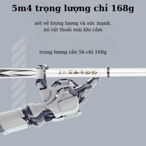 Cần Câu Đài Awzuko Carbon Cao Cấp