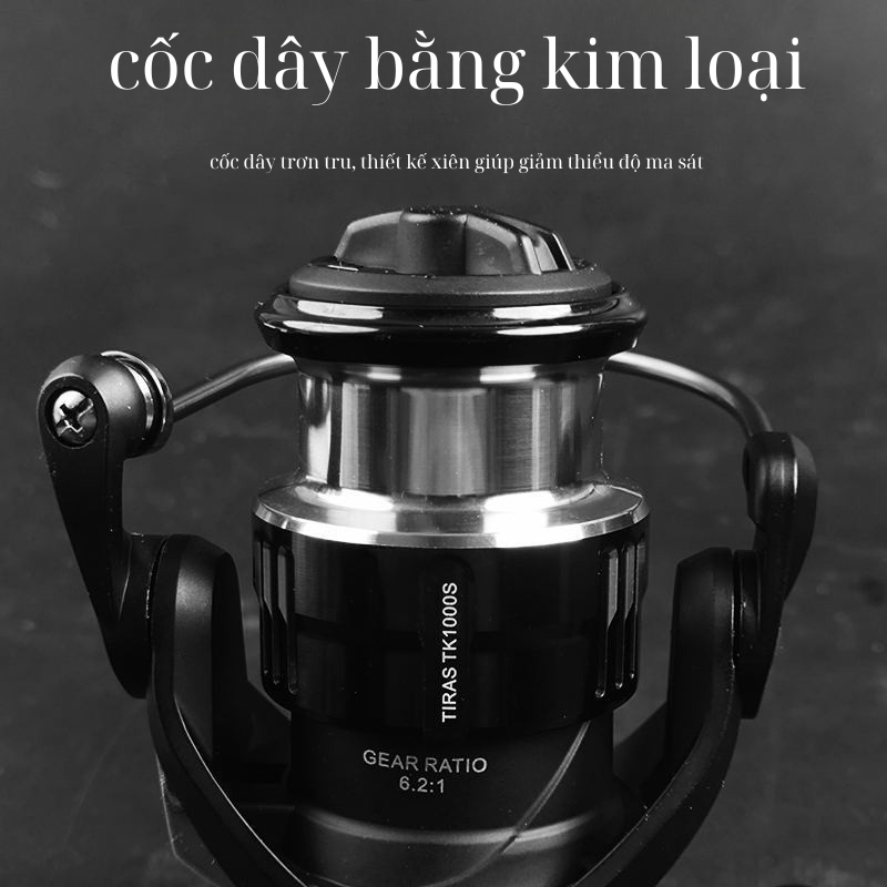 SIÊU PHẨM MÁY CÂU KIM LOẠI BURUS CAO CẤP - Ảnh 7