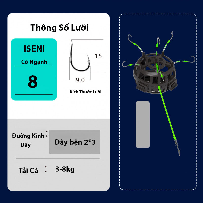 Bộ Mìn Câu Ngâm Chống Mắc Đáy - Ảnh 5