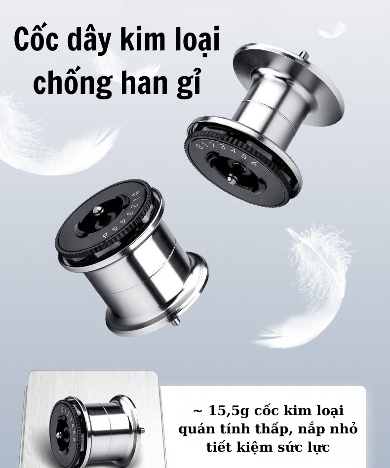 Máy câu ngang DC XIWALY cao cấp - Mượt mà, chắc chắn, bền bỉ - Ảnh 5