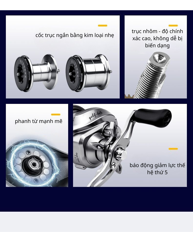 Máy câu ngang DC XIWALY cao cấp - Mượt mà, chắc chắn, bền bỉ - Ảnh 4