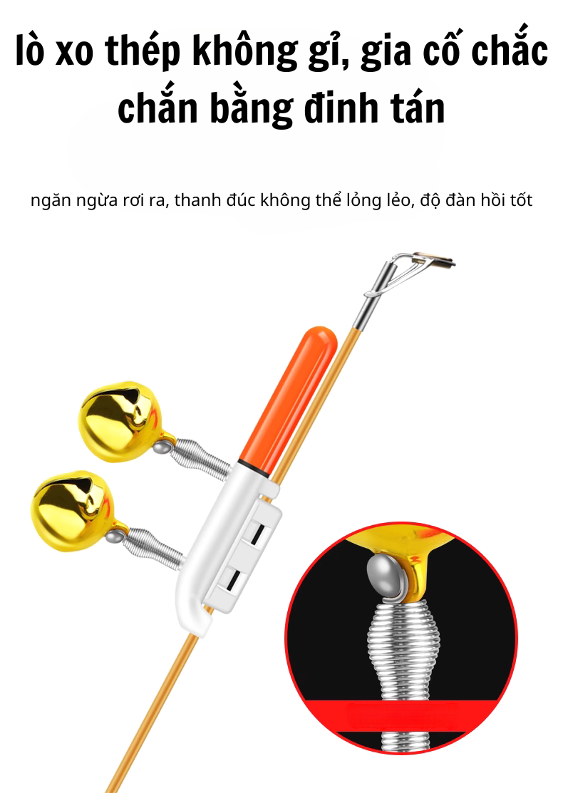 CHUÔNG ĐÈN BÁO CÁ – NGỒI NHÂM NHI CŨNG KHÔNG LO VỤT MẤT CÁ TO - Ảnh 6