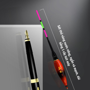 Phao cảm biến đổi màu Tiểu Vy - Nhìn một phát biết cá ăn ngay