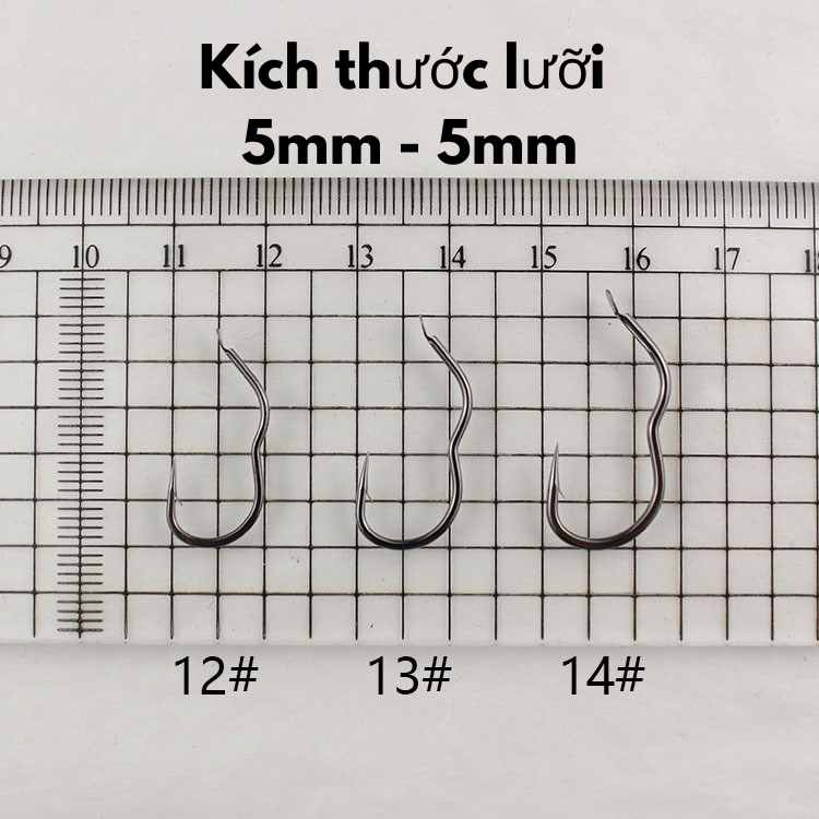 Túi 50 Lưỡi Lật Tự Đóng Cá - Ảnh 8