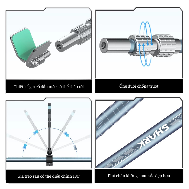 Chống Cần Câu Đài Shakr - Ảnh 8