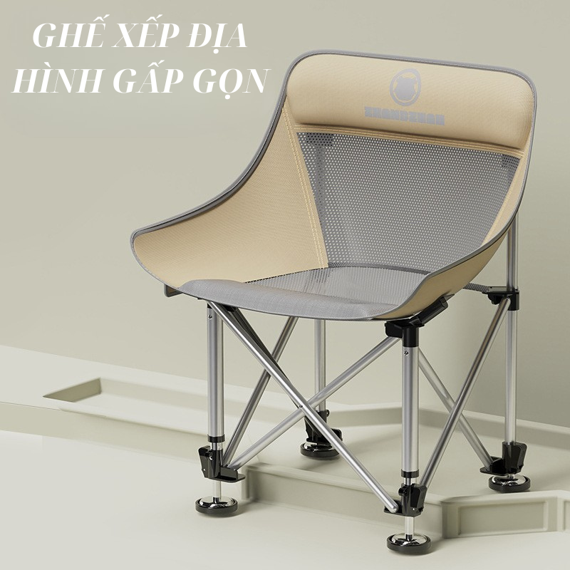 Ghế Xếp Gấp Gọn ZhoungZhou Cao Cấp - Ảnh 3
