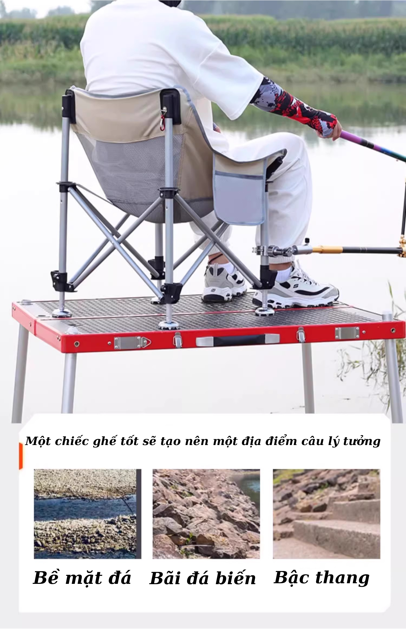 Ghế Xếp Gấp Gọn ZhoungZhou Cao Cấp - Ảnh 5